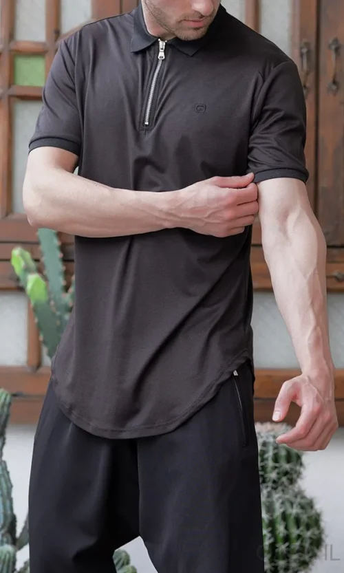 Polo Zip Up – Image 3