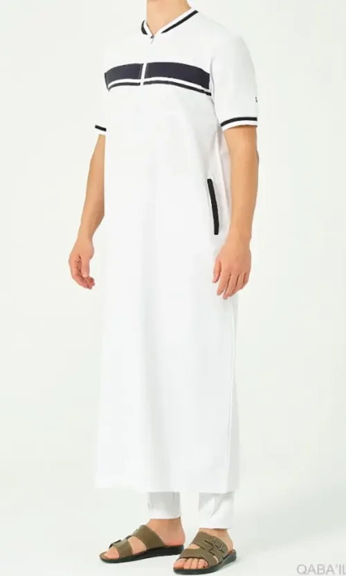 Qamis Long Navy R24 – Image 4