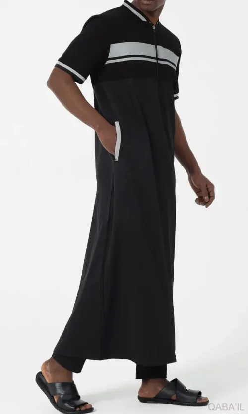 Qamis Long Navy R24 – Image 2